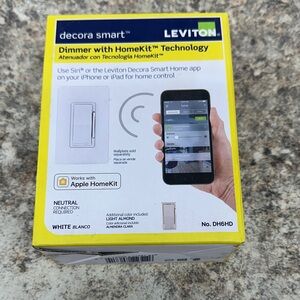 Leviton Decora Smart White Dimmer with HomeKit Technology